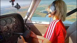 Inspiring Kid's Aviation Addiction Over Chicago