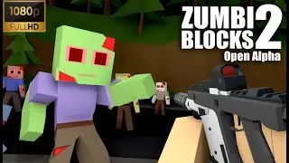 Zumbi Blocks 2 Open Alpha - Gameplay (PC/Win 10) [1080p60FPS]