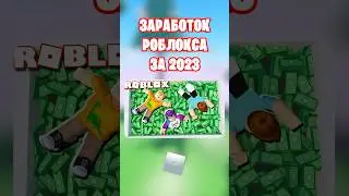😳ВОТ СТОЛЬКО ЗАРАБОТАЛ РОБЛОКС ЗА 2023 ГОД!
