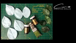 Sugar & Cold Porcelain Flower Tutorial s: Making Best of Foliage VEINERS / Tricky Shallow Cutters