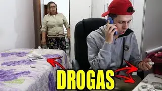 TROLLEI MINHA MÃE VENDENDO DROGAS E OLHA NO QUE DEU... (MELHOR TROLLAGEM)