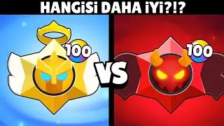 100 ÜCRETSİZ MELEK STARR HEDİYESİ vs 100 ÜCRETSİZ ŞEYTAN STARR HEDİYESİ🔥 HANGİSİ İYİ? Brawl Stars
