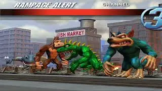 Rampage Total Destruction King of the City Classic Movie Monsters!