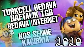 TURKCELL BEDAVA İNTERNET 2020 YENİ koş kaçırma
