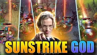 TOPSON Snipes with Calculated SUNSTRIKES - Invoker Dota 2