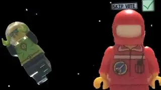 Among us in Lego