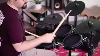 Alesis Nitro Mesh Head 8-Piece Electronic Drum Kit - All Playing, No Talking