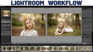 My Lightroom CC Workflow, How I Import and Cull a Portrait Photoshoot, Color Correction Editing Tips
