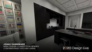 NKBA Large Contemporary Kitchen Winner: Jonas Carnemark, CKD, Owner, Konst Kitchen Interior Design
