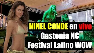 NINEL CONDE enciende Gastonia con CALIENTE presentación