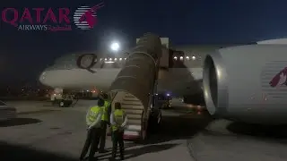 [Flight-Report] QATAR AIRWAYS | Geneva GVA ✈ Doha DOH | Airbus A350-900 | Landing