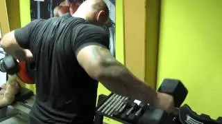 Rade Savic -  trening za ramena 12.9.2012