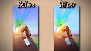 roblox edits before and after