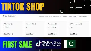 How to Create TikTok Seller Central | First Sale | TikTok Shop