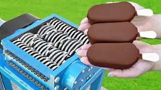 EXPERIMENT ICE CREAM VS SHREDDER