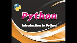 Introduction to Python in Arabic