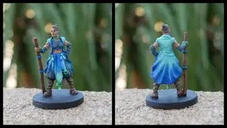Painted Beau Beauregard Miniature from Critical Role Kickstarter
