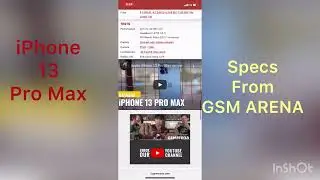 iPhone 13 Pro Max Vs iPhone 12 Pro Max | Specs