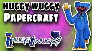 Como hacer a HUGGY WUGGY de PAPERCRAFT DIY