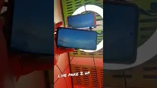 live pake 2 hp. berasa pake PC