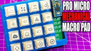 The SMOOTHEST Macro Pad EVER! - Arduino 4x4 USB Macro Pad