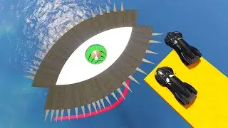 Insane Jump Into The Eye Ball - GTA 5 Online