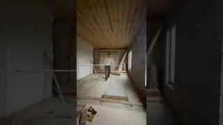 Отделка комнаты своими руками, полы. Ч1 #стройкадома #ремонт