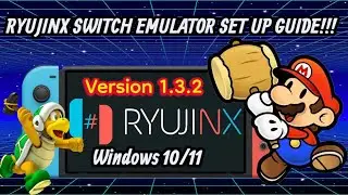 Latest Version of Ryujinx 1.3.2 [Switch Emulator] Set Up Guide for Pc!