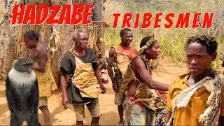 Hadzabe way of life ,African Tribe .