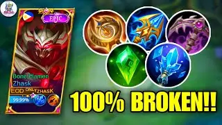 NEW META!! ZHASK 1 SHOT NO CD BUILD | ZHASK BEST BUILD