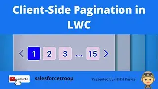 Client-Side Pagination in LWC | Lightning web component