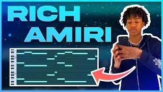 How to make CHILL beats for RICH AMIRI + YEAT! (FL Studio 20 Tutorial)