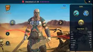 Raid Shadow Legends Hero Showcase Anointed lv 60