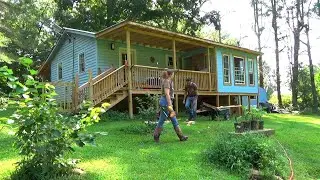 Our Abandoned Cabin Renovation: Clean up & New Plumbing