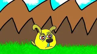 Temper Dogs short- Abigail is sick with a cold #flipaclipanimation #commoncold