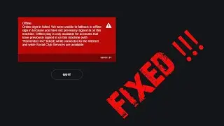 Rockstar Launcher Starting In Offline or Doesn't Go Online (Fix)