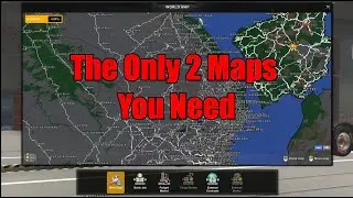 The Only 2 Maps Needed + Free Add-Ons - How To - ETS 2 - V 1.47