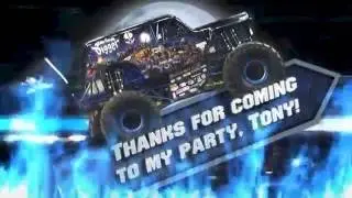 Monster Jam Personalized Video Thank You