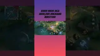 Xavier dalam jangkauan minsitthar #shorts , #highlightmobilelegends