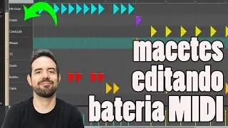 Editando bateria MIDI no Reaper (macetes) - AVANÇADO #43