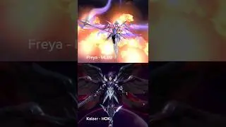 Kaizer vs freya mobile legends vs honor of kings #mobilelegends #hok #mlbb