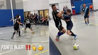 Fatal FUTSAL SOCCER Game Turns into PAINFUL INJURY!