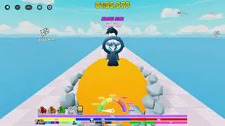 Doing my 220th Rebirth in Roblox Race Clicker