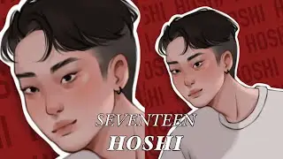 Seventeen Hoshi Speed paint | 세븐틴 호시 | Procreate
