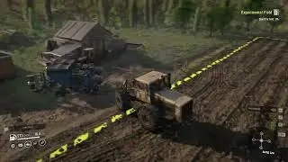 Belozersk Glades e16 - some farming, turned in the wrong contract - Harder Mode+ / Snowrunner