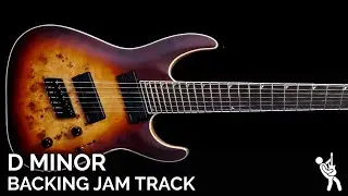 Modern Epic Metalcore Guitar Backing Track Jam in D Minor
