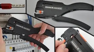 Werkzeug für alle Arbeiten (schneiden, abisolieren und crimpen) - Weidmüller Stripax Plus 2,5