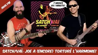 Satch/Vaï: 7 MODES en 1 MINUTE! L'harmonie TORTURÉE par JOE SATRIANI!