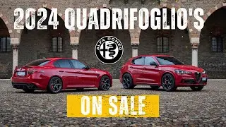 2024 Alfa Romeo Giulia and Stelvio Quadrifoglio Officially Go On Sale