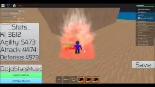 roblox dbz: playing with my friend